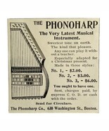 The Phonoharp 1894 Advertisement Victorian String Musical Instruments 1 ... - $28.04 CAD