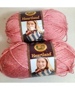 Lion Brand Heartland yarn Denali Monte McKinley #103 2 skeins pink varie... - $513.18 MXN