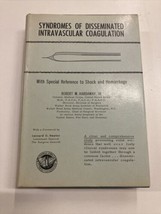 Syndromes of disseminated intravascular coagulation Signed and Inscribed - $88.83