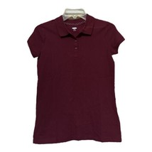 Old Navy Youth Girls Wine School Uniform Pique Polo Shirt Size XL 14 New - £6.26 GBP