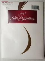 Hanes Silk Reflections Non-Control Silky Sheer Sandalfoot 715 AB - £7.11 GBP