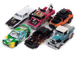 &quot;Street Freaks&quot; 2023 Set B of 6 Cars Release 2 1/64 Diecast Model Cars by Johnn - £59.78 GBP
