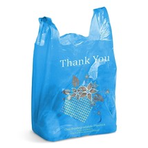T-Shirt Thank You Plastic Grocery Store Shopping Carry Out Bag 500ct 16x... - £105.34 GBP