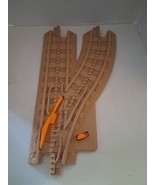 Fisher Price Geotrax Train Y-Switching Track Tan/Beige Replacement Track  - $15.00