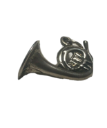 French Horn Dangle Charm Sterling Silver .925 - £50.61 GBP