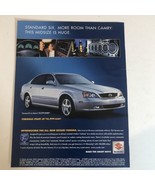Suzuki Verona Print Ad  Advertisement 2003 PA9 - $5.93