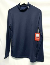 PENN Mock Neck Slim Top Tee Under Armor Blue Athletic Unisex Shirt Top NEW M - £23.17 GBP