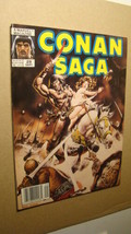 CONAN SAGA 29 *VF/NM 9.0* KEN BARR COVER ART R.E. HOWARD - £5.59 GBP