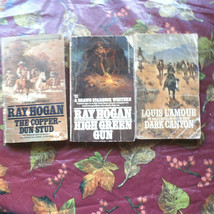 Lot Of 4 Louis L&#39;amour Books And 2 Ray Hogan BOOKS-L@@K! - £7.95 GBP