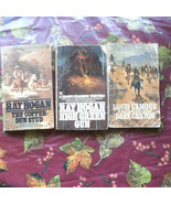 LOT OF 4 LOUIS L&#39;AMOUR BOOKS AND 2 RAY HOGAN BOOKS-L@@K! - £6.65 GBP