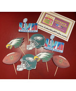 Super Bowl LIX 59 Philadelphia Eagles CupCake Toppers - $16.99