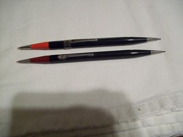 Lot of 2 Vintage Autopoint Mechanical Pencils - Dual End 2-Sided Red &amp; Black - $19.79