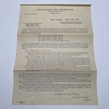 Vintage Ephemera Standard Oil Company 1925 Notice Of Eligibility Death B... - $18.99 CAD