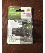 3/8&quot; X 1/2&quot; SWEAT STRAIGHT VALVE LOW LEAD, Part No 537 63, by LDR GLOBAL - $349.59 MXN