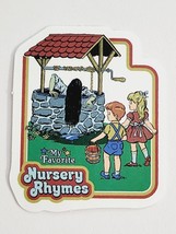 My Favorite Nursery Rhymes Parody Horror Theme Sticker Decal Funny Embellishment - £1.82 GBP