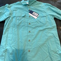 Nepallo boys quick dry long sleeve blue turquoise M - $29.69