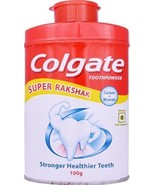 2x COLGATE TOOTH POWDER DENTAL TEETH CLEANING POWDER FOR STRONG TEETH 100gm - $20.45 CAD