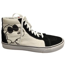 Vans Peanuts Snoopy High Top Skateboard Shoes Mens 11 Black White Logo L... - $124.00