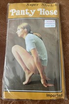 Vintage New J Chung Accent Super Stretch Panty Hose Imported 100% Nylon ... - $165.46 MXN