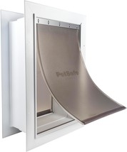 Never Rust Wall Entry Pet Door - Telescoping Frame - Insulates Better Than Metal - £89.57 GBP