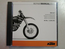 KTM MOTORCYCLE WORKSHOP ENGINE REPAIR MANUAL 2011 350 SX-F ART. NO.: 3.2... - £17.88 GBP
