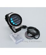 Movado Connect 3660016 Smartwatch 46.5mm Silver Case w/ Black Band (good) - $269.99