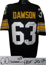 Dermontti Dawson signed Black TB Custom Stitched Pro Style Football Jersey #63 H - $88.95