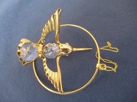 Swarovski crystal Charming Temptations humming-bird tree ornament KG&amp;C A... - £17.04 GBP