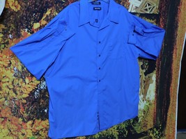 MEN&#39;S LONG SLEEVE WRINKLE FREE CASUAL SHIRT BY PURITAN / SIZE 3 XL (19-1... - £10.29 GBP