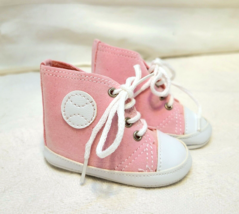 Pink High Top Sneakers - Quality Shoes for 18&quot; American Girl Doll ~ NEW! - £5.52 GBP