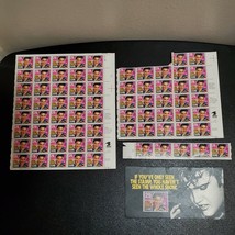 72 USPS Elvis Presley 29 Cent Stamps Rock & Roll 1992 Full MINT Sheet of 40 + 32 - $32.95