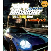 Wangan Midnight Vol.1-26 END + Soundtrack Anime DVD 湾岸 - £23.42 GBP