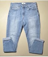 Denizen From Levi’s Mid-Rise Skinny Women’s 12L (W31 L 32) Blue Rolled Cuff - $15.49