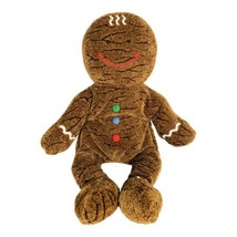 Mary Meyer Christmas Gingerbread Man 12&quot; Stuffed Animal Plush Colored Frosting - £11.96 GBP