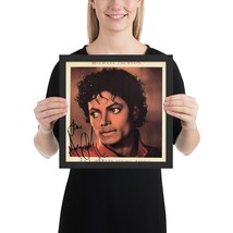 Michael Jackson FRAMED reprint signed Pretty Young Thing album Framed Reprint - £59.43 GBP