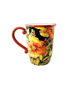Pitcher Floral Hibiscus Certified International Tre Sorelle 8 1/2&quot; - $98.40 CAD