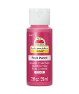 Apple Barrel Gloss Finish Acrylic Paint, 2 oz., Fruit Punch pack of 5 - $10.88