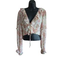 Forever 21 Women&#39;s Size Large Floral Blouse - NWOT - £10.97 GBP