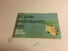 Kodak Instamatic M5 Movie Camera Instructions Manuel Booklet - £7.85 GBP