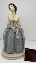 1989 A Belcari French Maiden Figurine Dear Studio Italy With Tag CAPODIMONTE - £29.88 GBP
