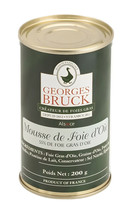 GEORGES BRUCK - STRASBOURG - Goose Liver Mousse - Cylindrical tin 7.05oz... - $39.95