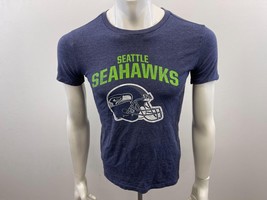 Seattle Seahawks NFL T Shirt Boys Size XL (14/16) Blue Crew Neck Short S... - $7.92