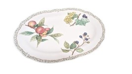 Noritake Primachina Japan Royal Orchard Serving Platter 14 3/4&quot; x 9 3/4&quot; - £29.71 GBP