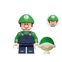 Baby Luigi Minifigures Super Mario Brothers - $3.99