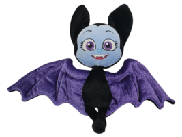 Disney Store Vampirina Vee Bat Plush Toy Black Purple Wings Halloween Vampire - £8.10 GBP