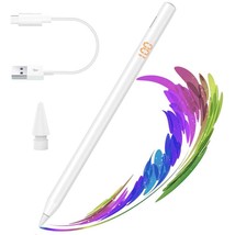 Stylus Pen for iPad with LED Power Display, Palm Rejection, Tilt Sensitivity - £18.58 GBP
