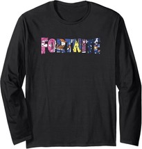 Fortnite Gamer Big Boys Black Boys Long Sleeve Graphic T-Shirt Tee Mediu... - £12.57 GBP