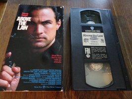 Above the Law -VHS Tape 1994 with Steven Seagal - Adult Action - £5.58 GBP