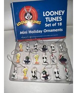 Vintage.1998  Looney Tunes Mini Ornaments Set of 18 Bugs Bunny, Sylveste... - $17.63 CAD