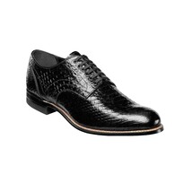 00055, Stacy Adams Leather Shoes Anaconda Print Lace Up All Colors image 7